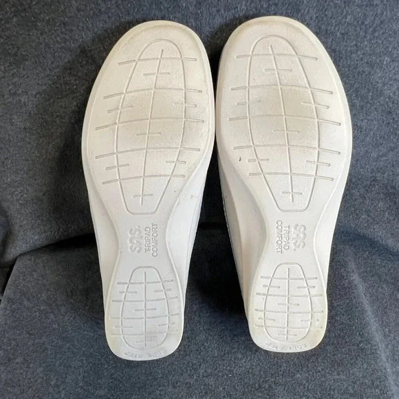 SAS womens shoes Traveler Athletic Lace Up 11W beige bone - Picture 4 of 6